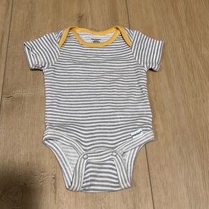 Gerber Newborn Striped Bodysuit